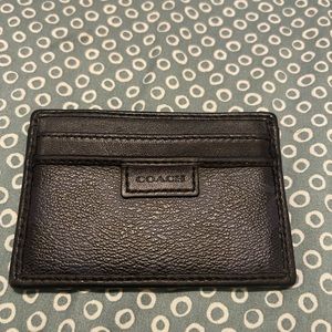 Coach wallet card case